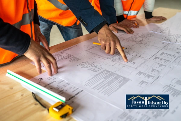See if you need a party wall agreement for building along boundary line West Bromwich East