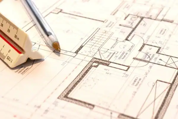 Image of architect West Bromwich East drawings