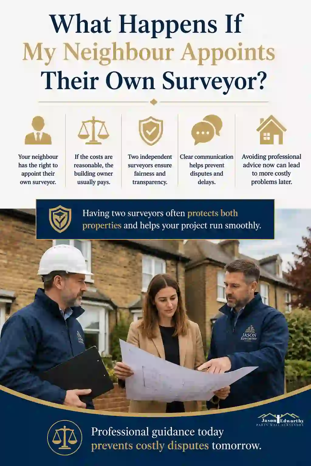 What Happens If My Neighbour Appoints Their Own Surveyor West Bromwich East?